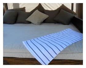 Pin Striped Beach Towel