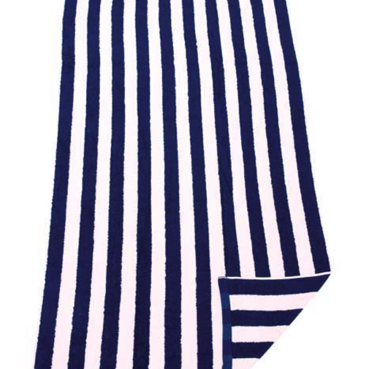 Navy Hawaiian stripe beach towel