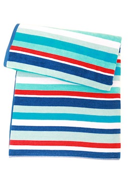 Regatta Large Striped Beach Towel
