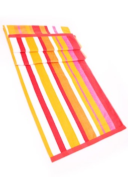 Sunny Large Striped Beach Towel