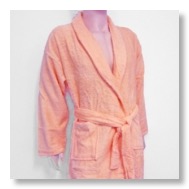 Peach Elegant Robe